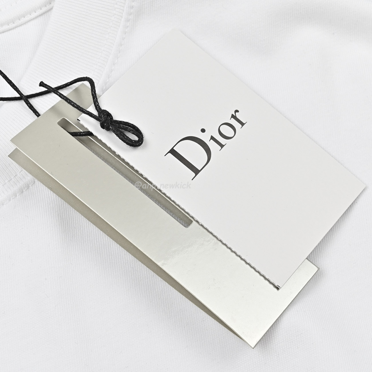 Dior Hand Drawn Logo Graffiti Inspired Short Sleeved T Shirt (6) - newkick.org